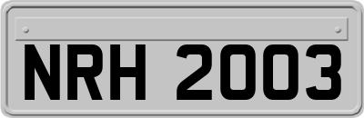 NRH2003