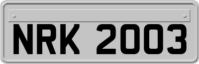 NRK2003
