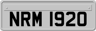 NRM1920