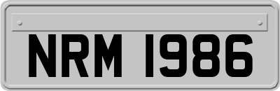 NRM1986