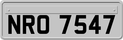 NRO7547