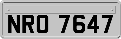 NRO7647
