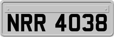 NRR4038