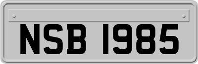 NSB1985