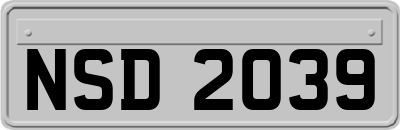 NSD2039