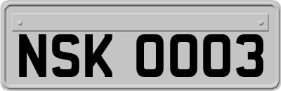 NSK0003
