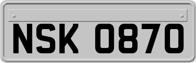 NSK0870