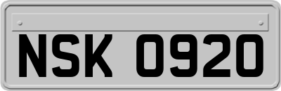 NSK0920