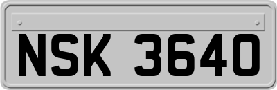 NSK3640