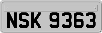 NSK9363
