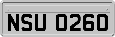 NSU0260