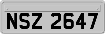 NSZ2647