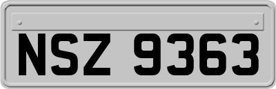 NSZ9363