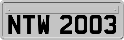 NTW2003
