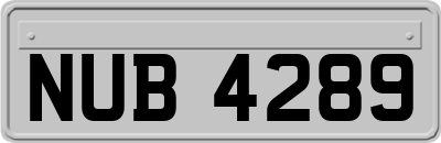 NUB4289