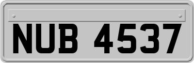 NUB4537