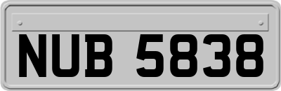 NUB5838