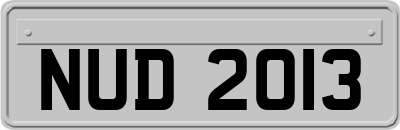 NUD2013