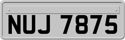 NUJ7875