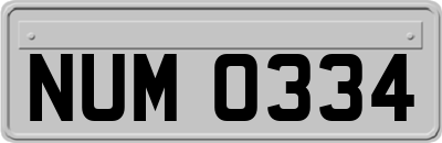 NUM0334
