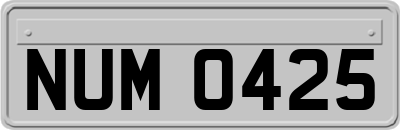 NUM0425
