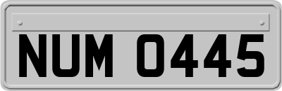 NUM0445