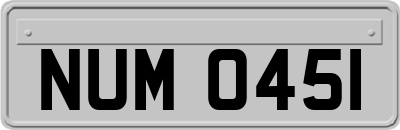 NUM0451