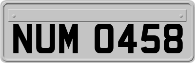 NUM0458