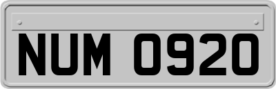 NUM0920