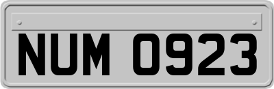 NUM0923