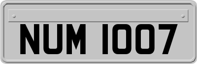 NUM1007