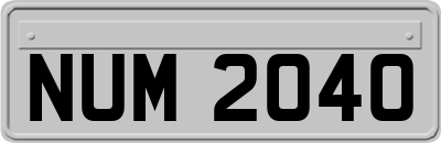 NUM2040