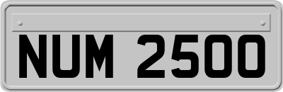 NUM2500