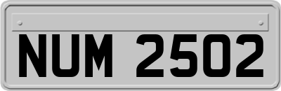 NUM2502