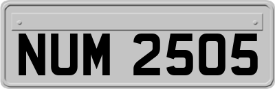 NUM2505