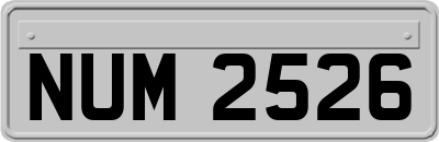 NUM2526