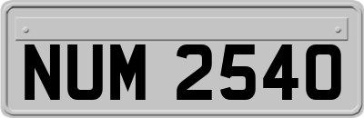NUM2540