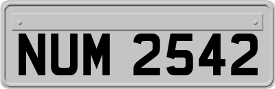 NUM2542
