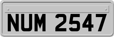 NUM2547
