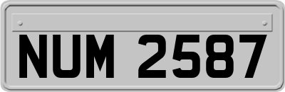 NUM2587
