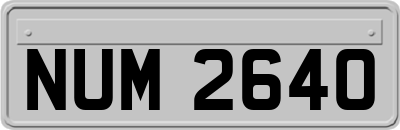 NUM2640