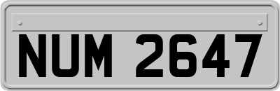 NUM2647