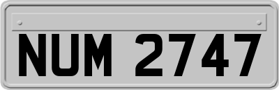 NUM2747