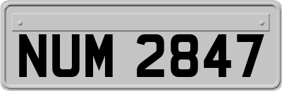 NUM2847