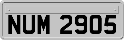 NUM2905