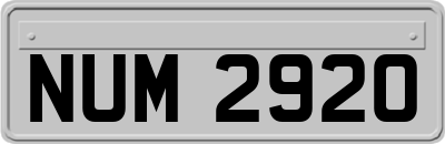 NUM2920