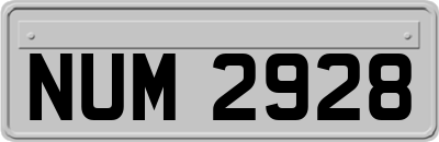 NUM2928