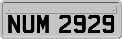 NUM2929
