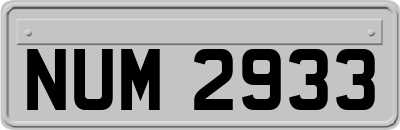 NUM2933