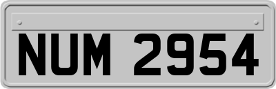 NUM2954